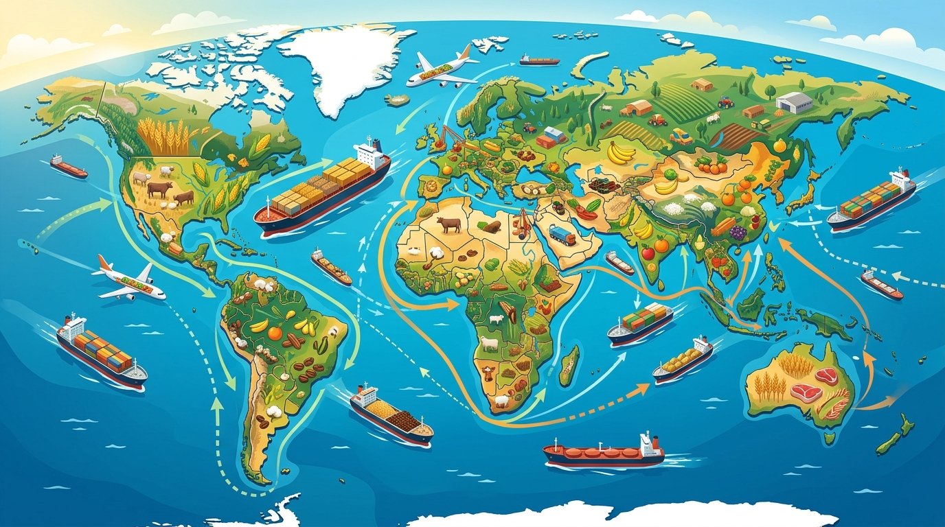 Global agricultural trade and buyers