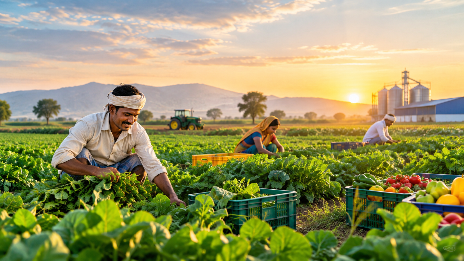 Indian farm and agricultural sourcing network