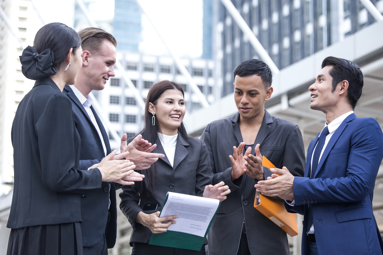 Professional communication with buyers
